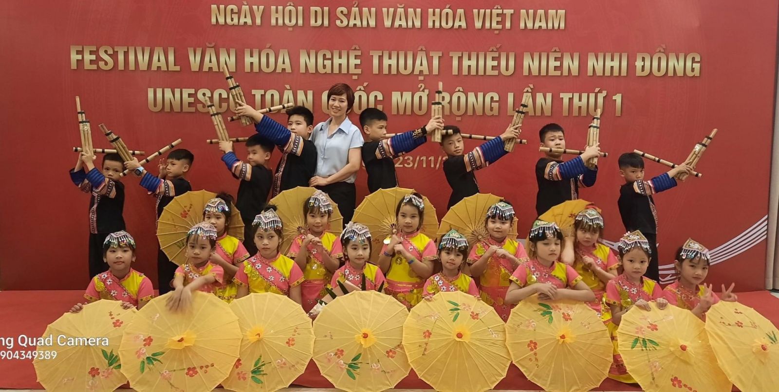 Festival Văn hóa Nghệ thuật Thiếu Niên & Nhi Đồng UNESCO Toàn quốc mở rộng lần thứ nhất tại Nhà khách Chính phủ, Trung tâm Hội nghị 37 Hùng Vương